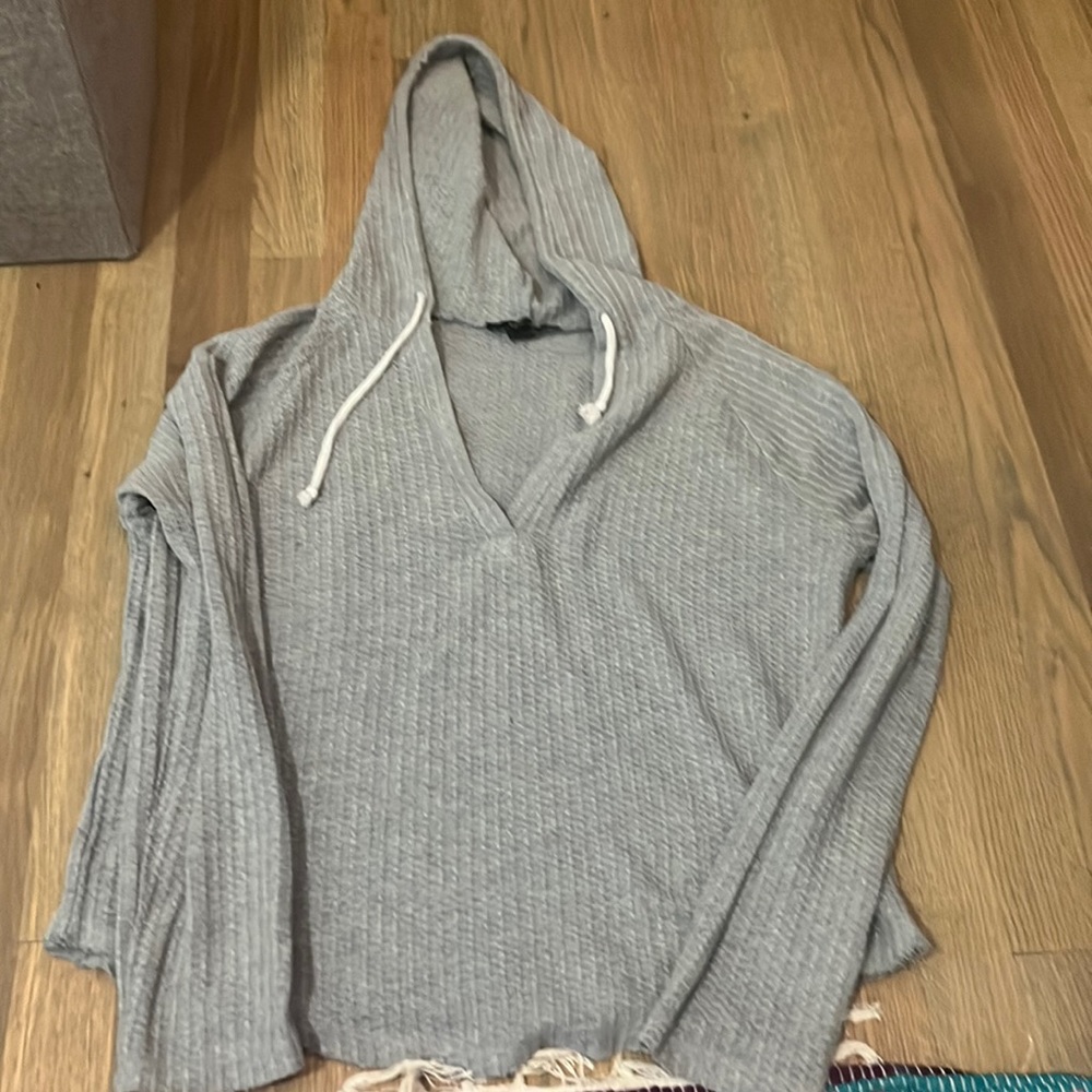 Small grey hoodie
